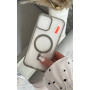 Сірий чохол MagSafe для iPhone 13 pro max